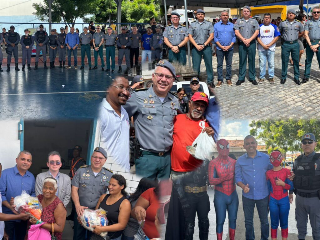 Polícia Militar do Maranhão realiza grande ação social no João de Deus em comemoração aos 189 anos da corporação Polícia Militar do Maranhão realiza grande ação social no João de Deus em comemoração aos 189 anos da corporação