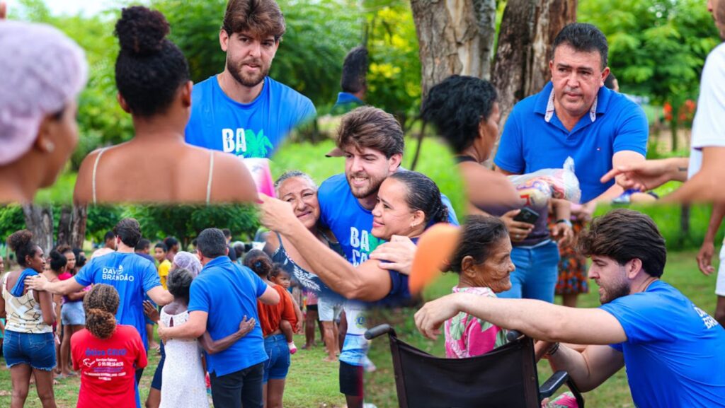 Davi Brandão promove ação solidária em bairros da zona rural de Bacabal Davi Brandão promove ação solidária em bairros da zona rural de Bacabal
