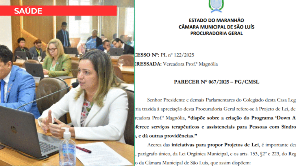 Projeto de autoria da Professora Magnólia, prioriza inclusão para pessoas com Síndrome de Down assegurando rede de apoio na saúde Projeto de autoria da Professora Magnólia, prioriza inclusão para pessoas com Síndrome de Down assegurando rede de apoio na saúde