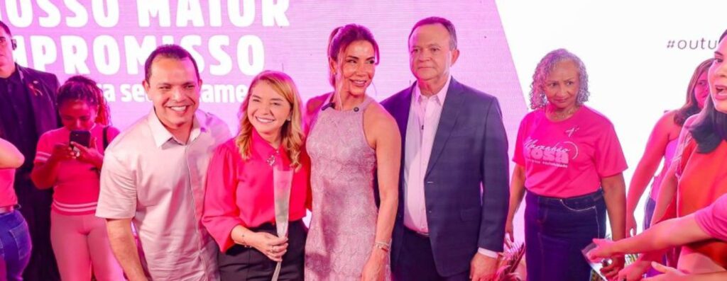 Iracema Vale participa da abertura da campanha Maranhão Rosa